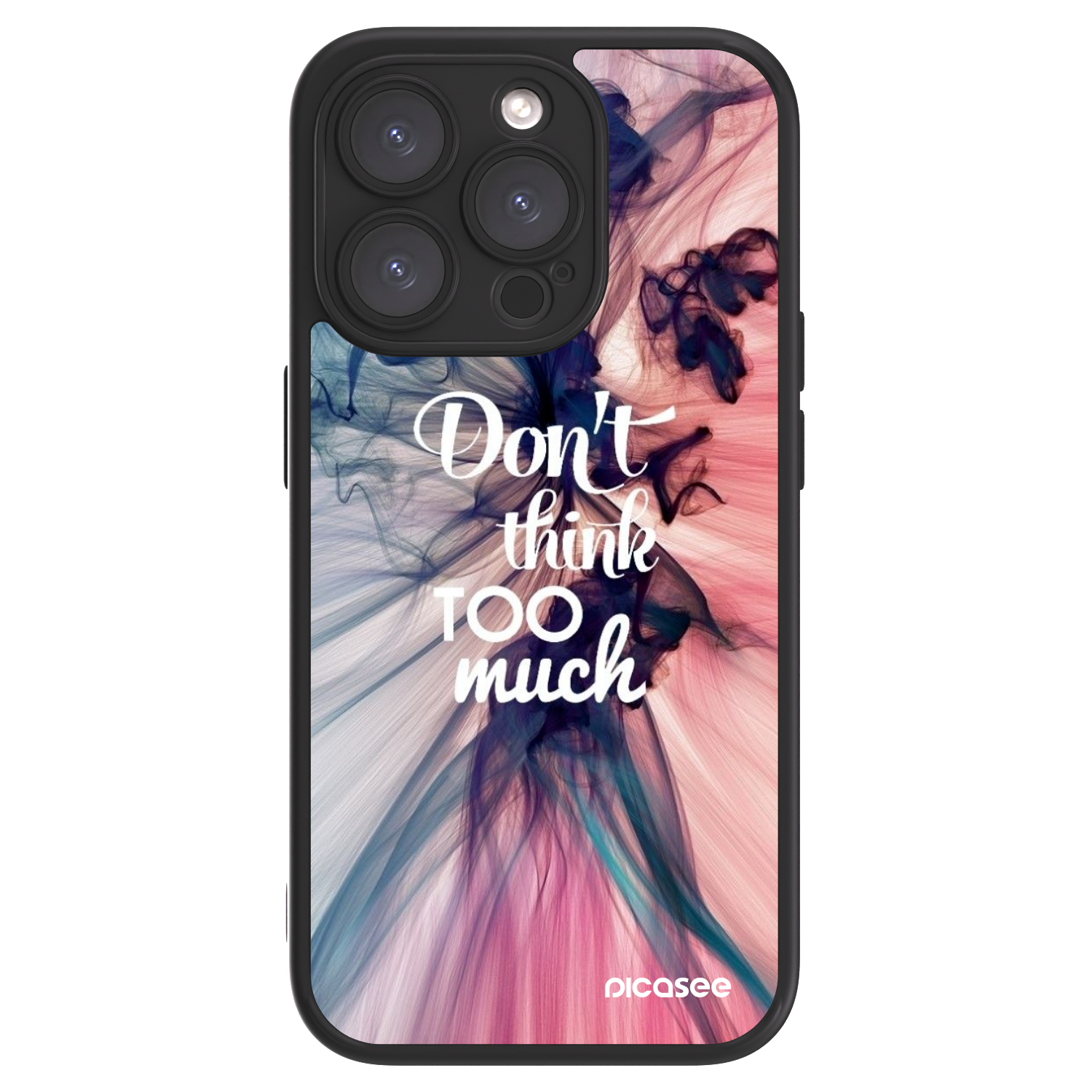 Picasee ULTIMATE CASE MagSafe za Apple iPhone 15 Pro - Don't think TOO much