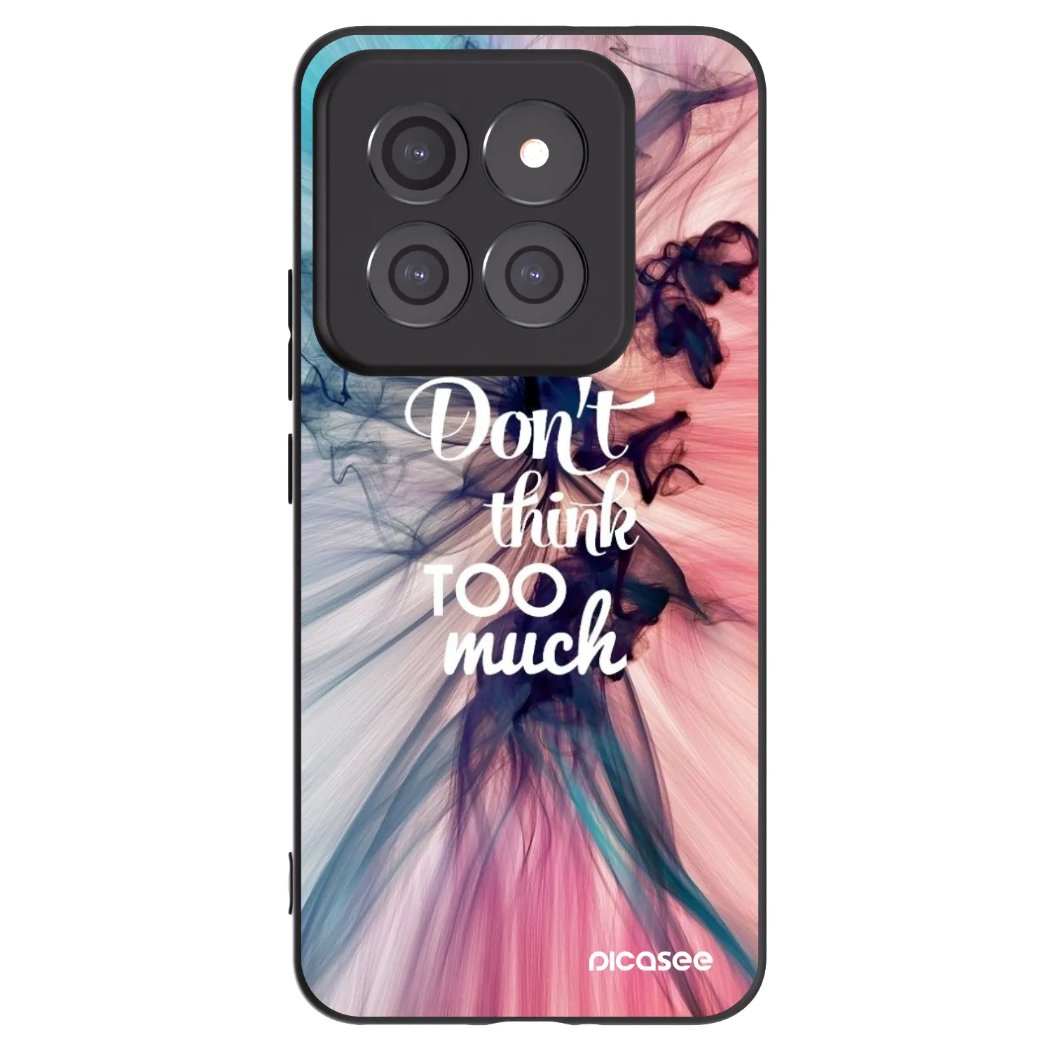 Picasee crna silikonska maskica za Xiaomi 14 Pro - Don't think TOO much