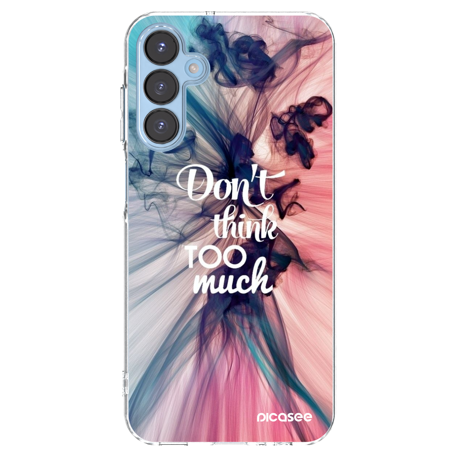 Picasee silikonska prozirna maskica za Samsung Galaxy A15 A156B 5G - Don't think TOO much