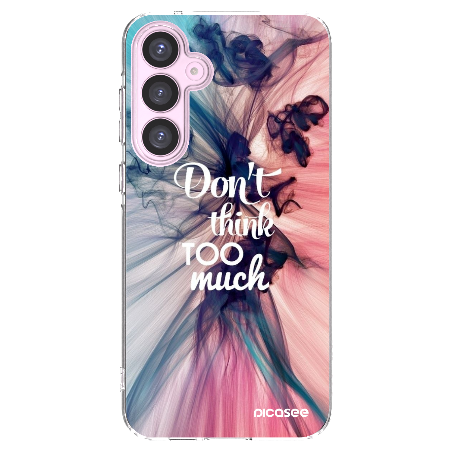 Picasee silikonska prozirna maskica za Samsung Galaxy A55 5G A556B - Don't think TOO much