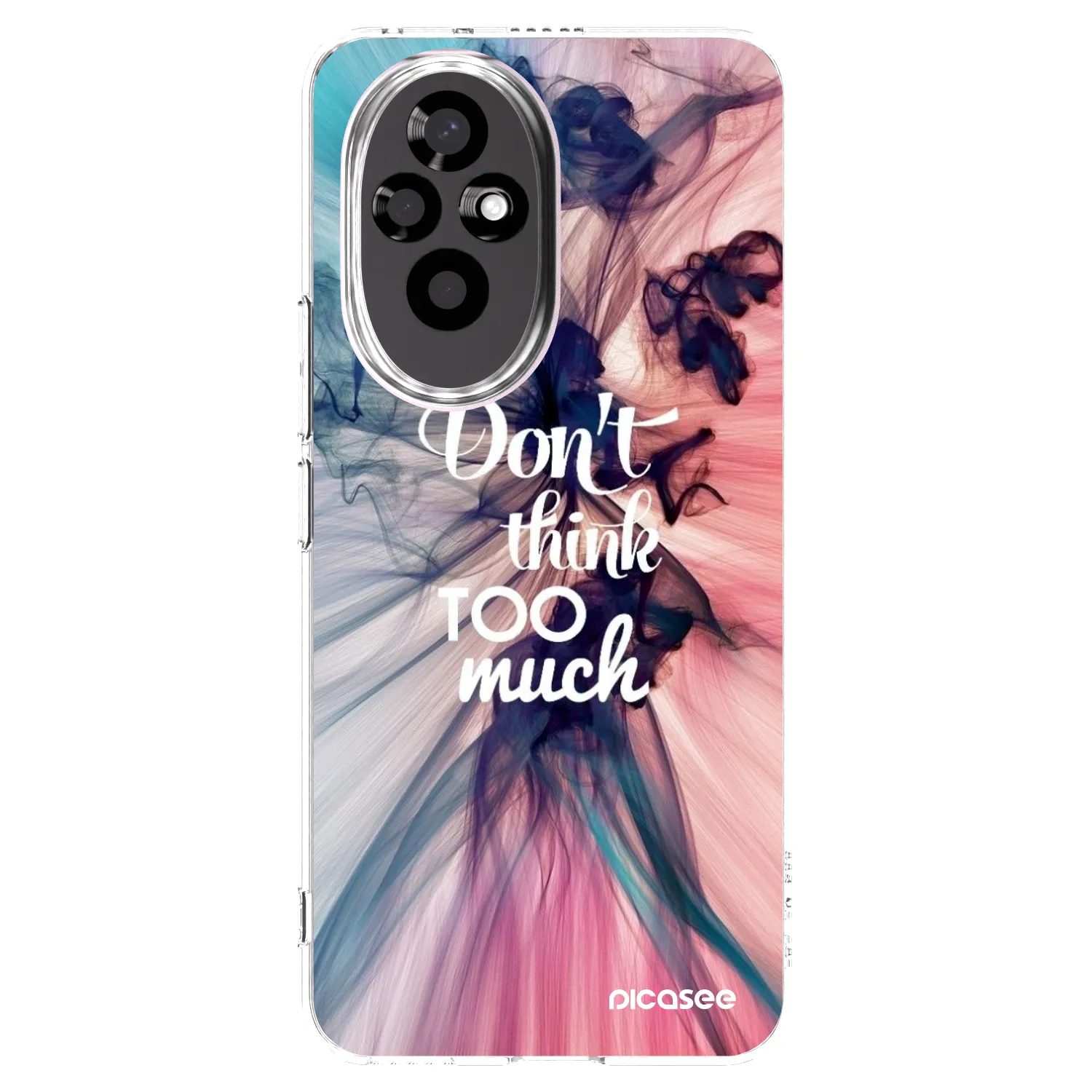Picasee silikonska prozirna maskica za Honor 200 5G - Don't think TOO much