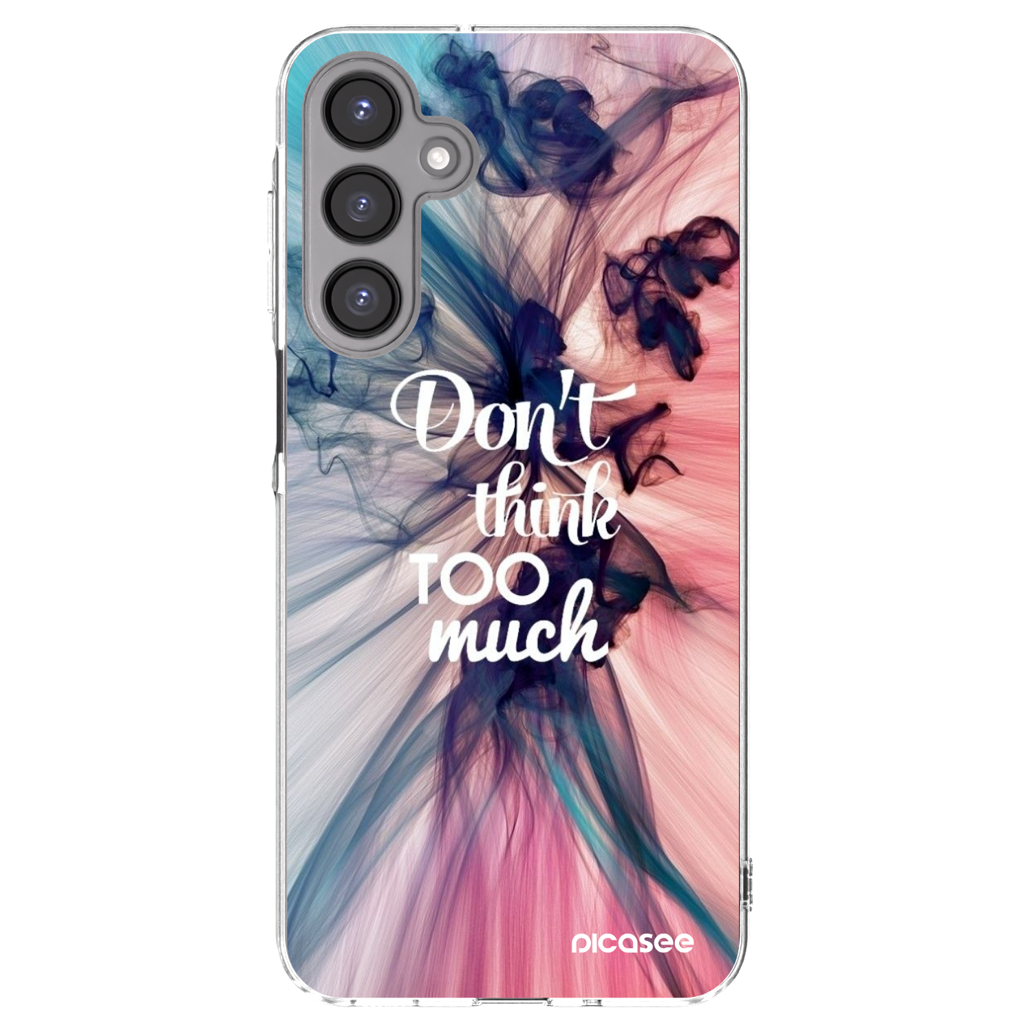 Picasee silikonska prozirna maskica za Samsung Galaxy A16 5G - Don't think TOO much