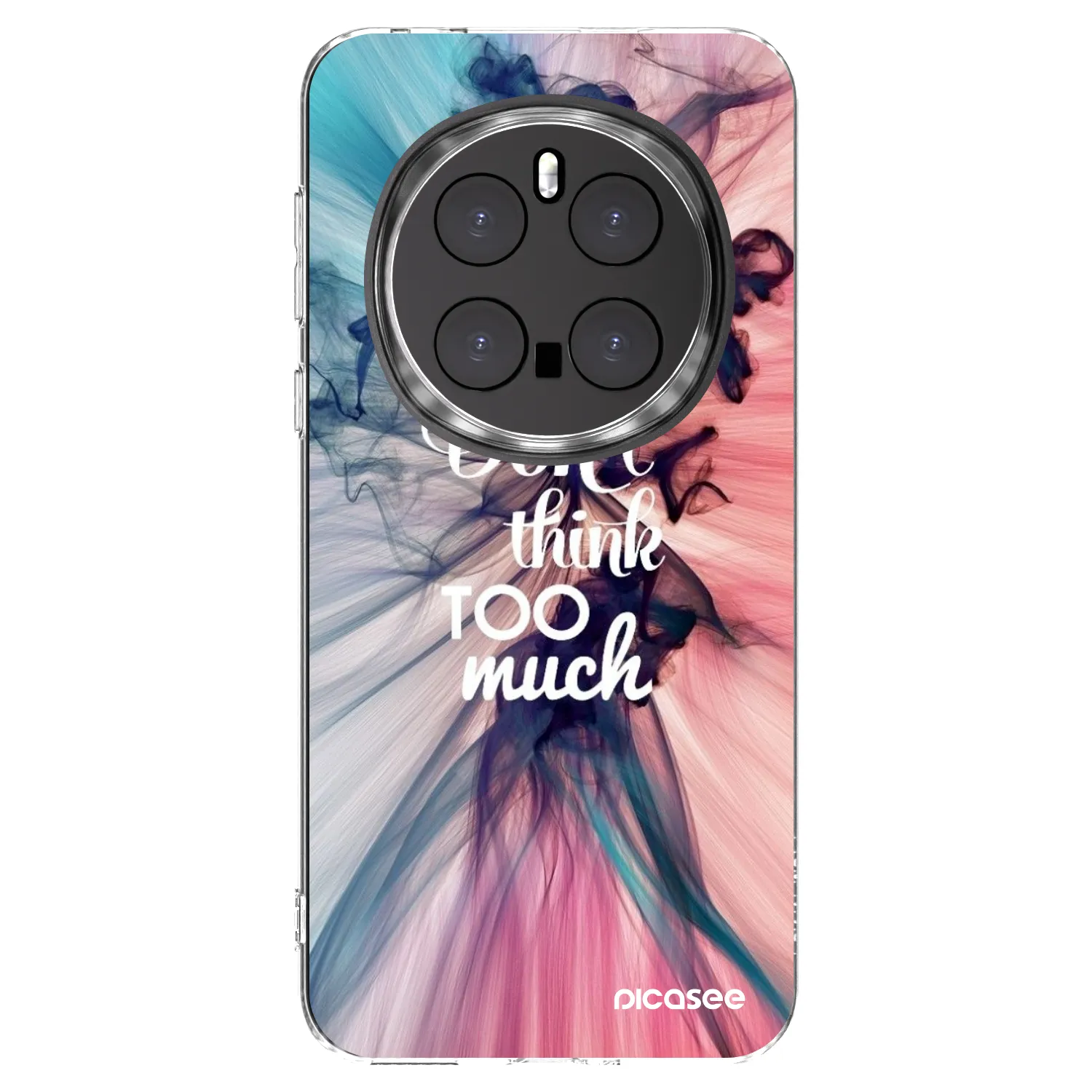 Picasee silikonska prozirna maskica za Honor Magic7 Pro 5G - Don't think TOO much