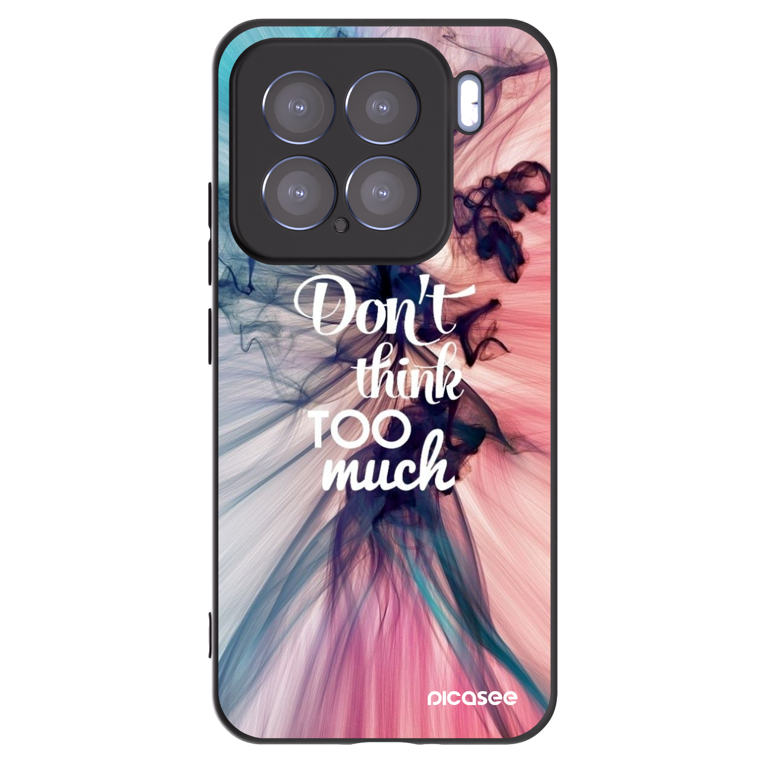 Picasee crna silikonska maskica za Xiaomi 15 - Don't think TOO much