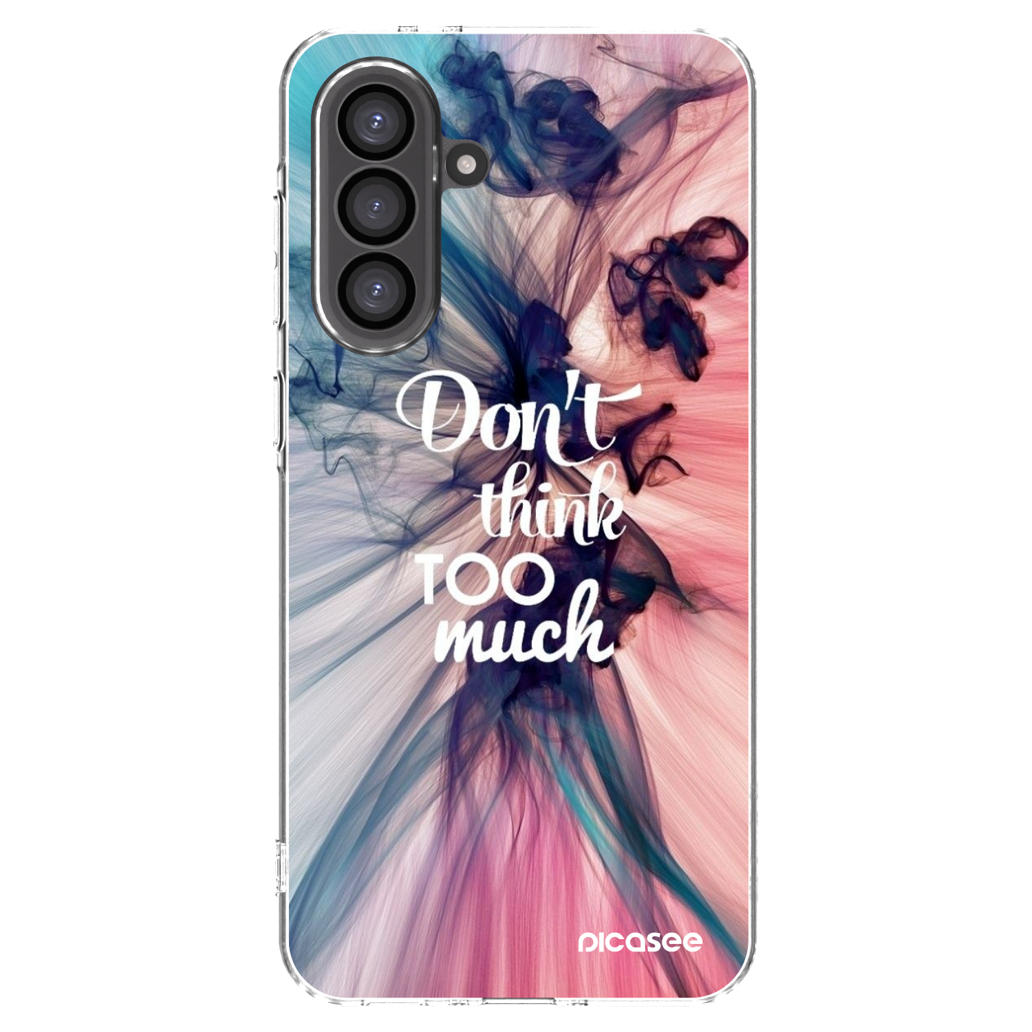 Picasee silikonska prozirna maskica za Samsung Galaxy A36 5G - Don't think TOO much