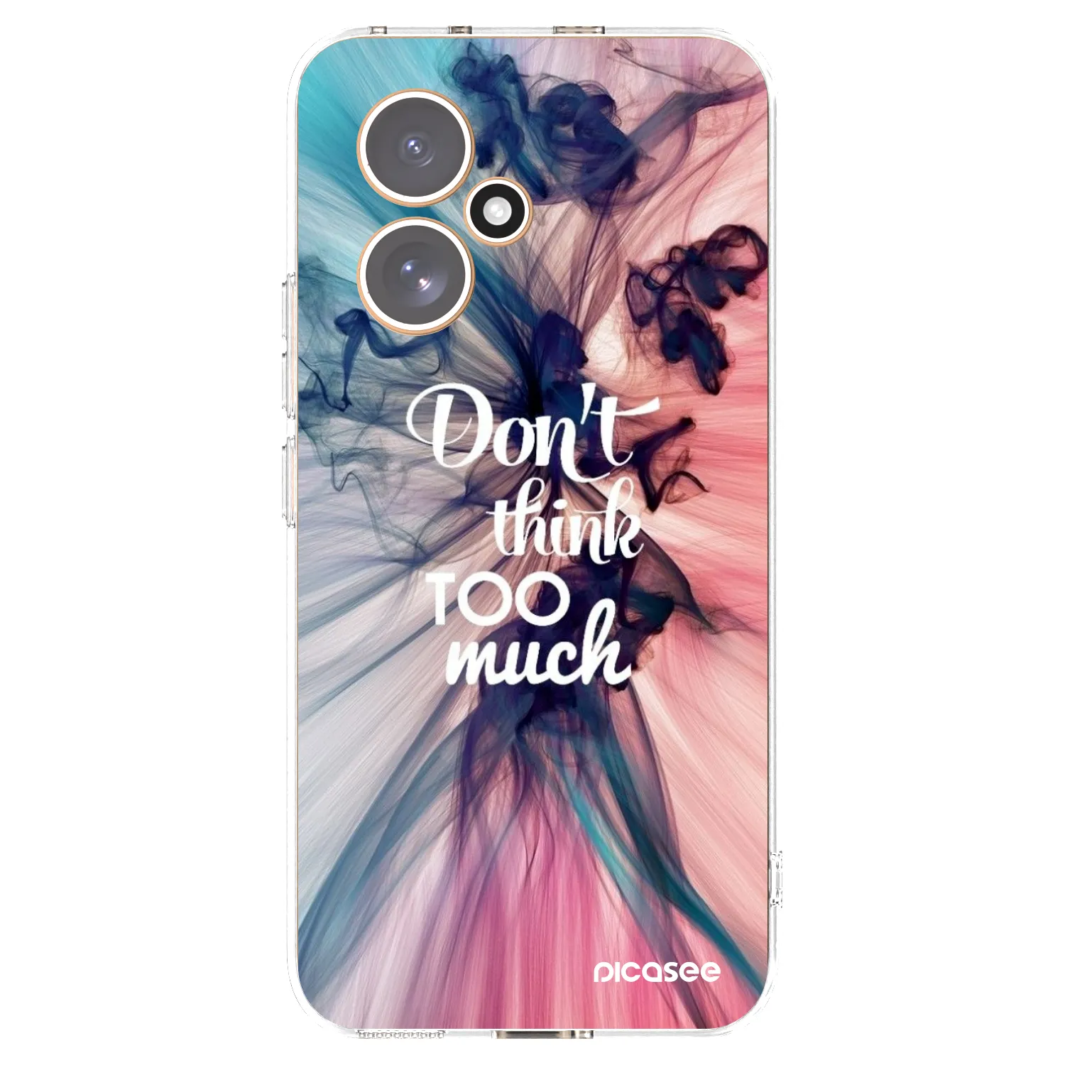 Picasee silikonska prozirna maskica za Honor 400 5G - Don't think TOO much