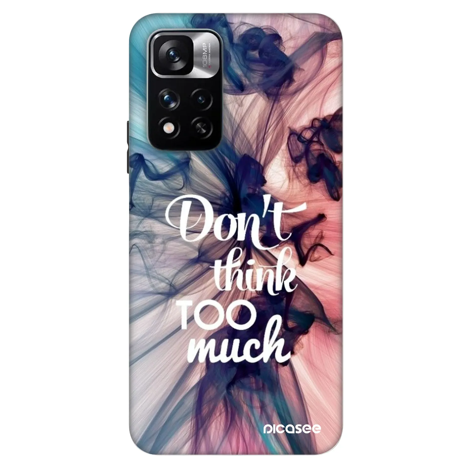 Picasee Fashion Case za Xiaomi Redmi Note 11 Pro - Don't think TOO much