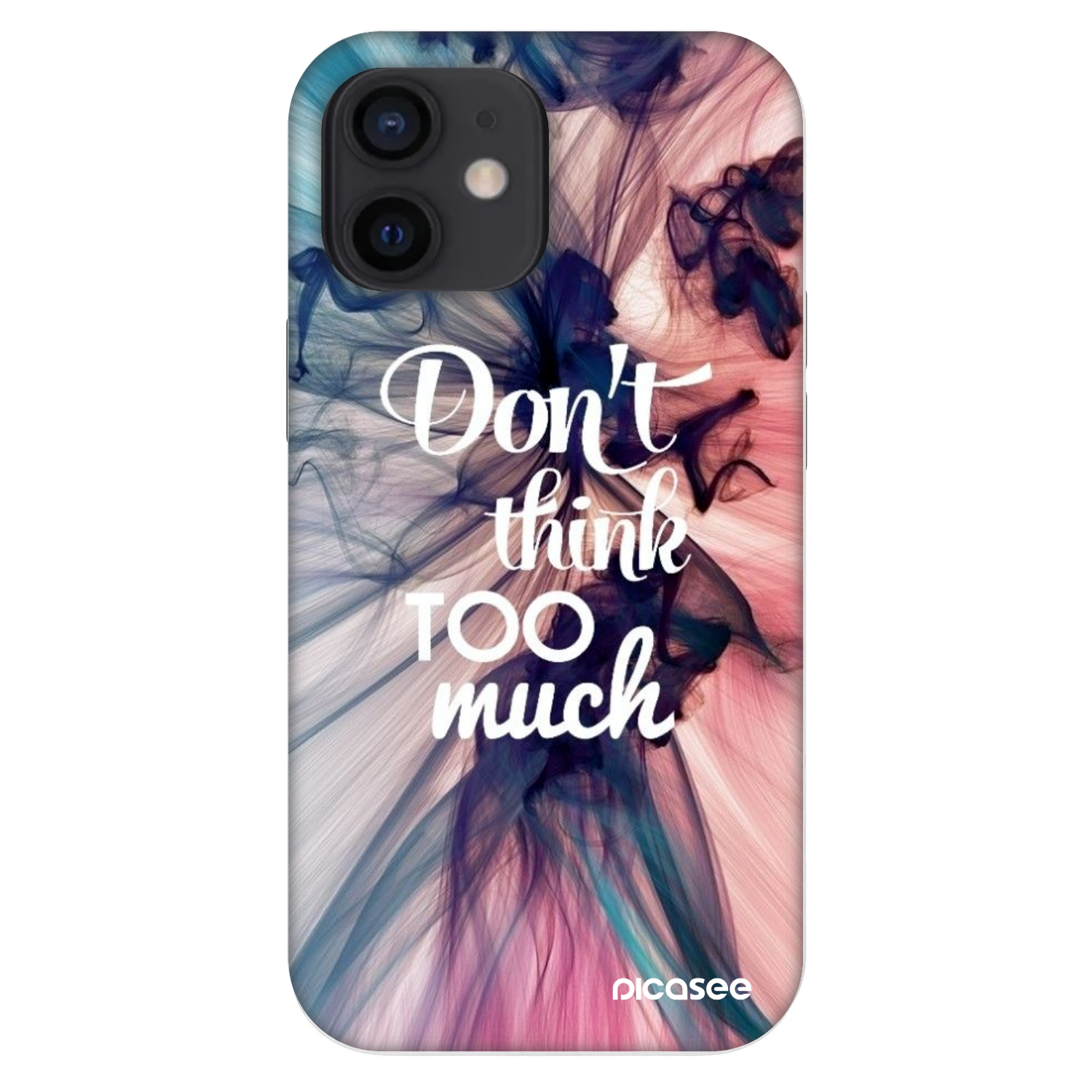 Picasee Fashion Case za Apple iPhone 12 mini - Don't think TOO much