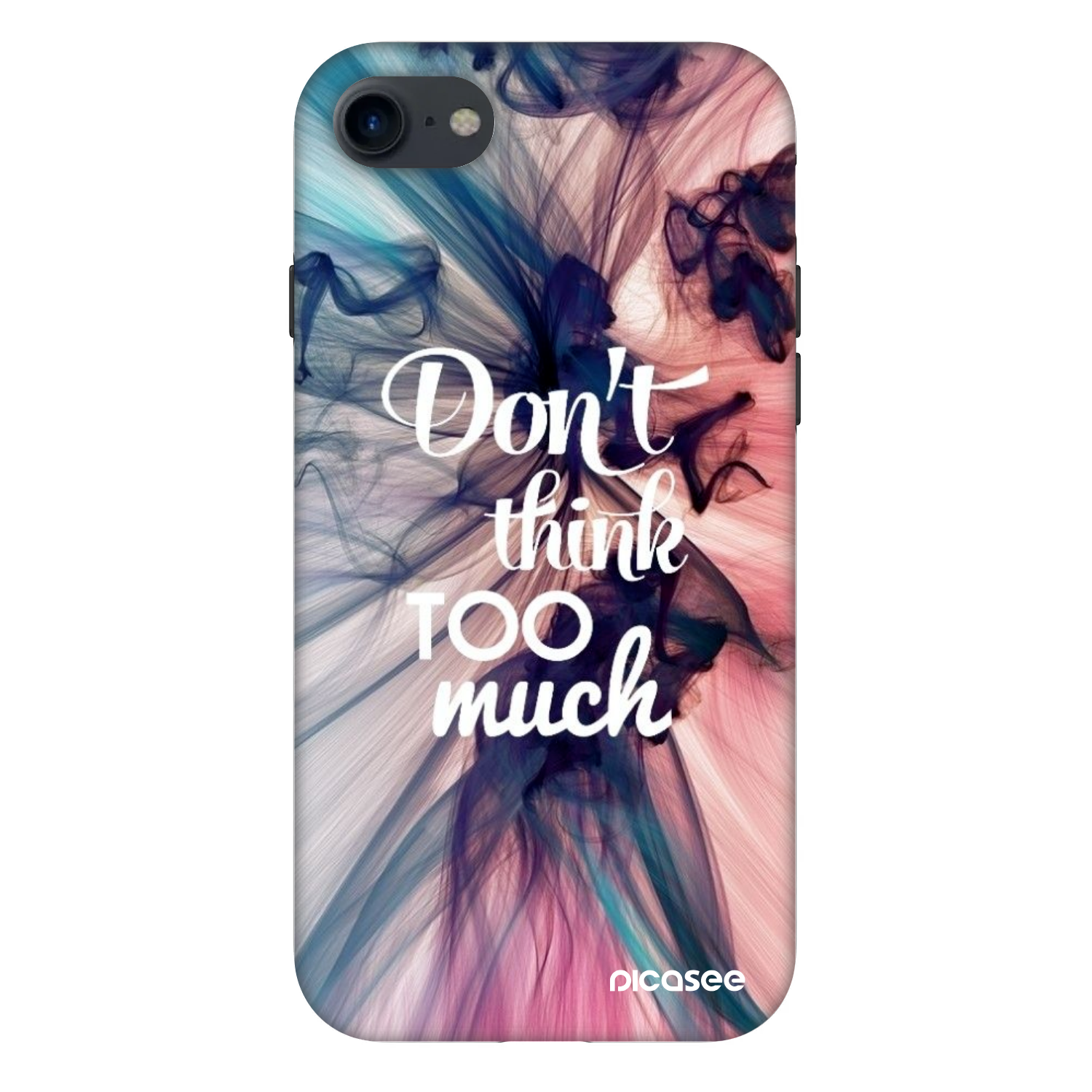 Picasee Fashion Case za Apple iPhone SE 2022 - Don't think TOO much