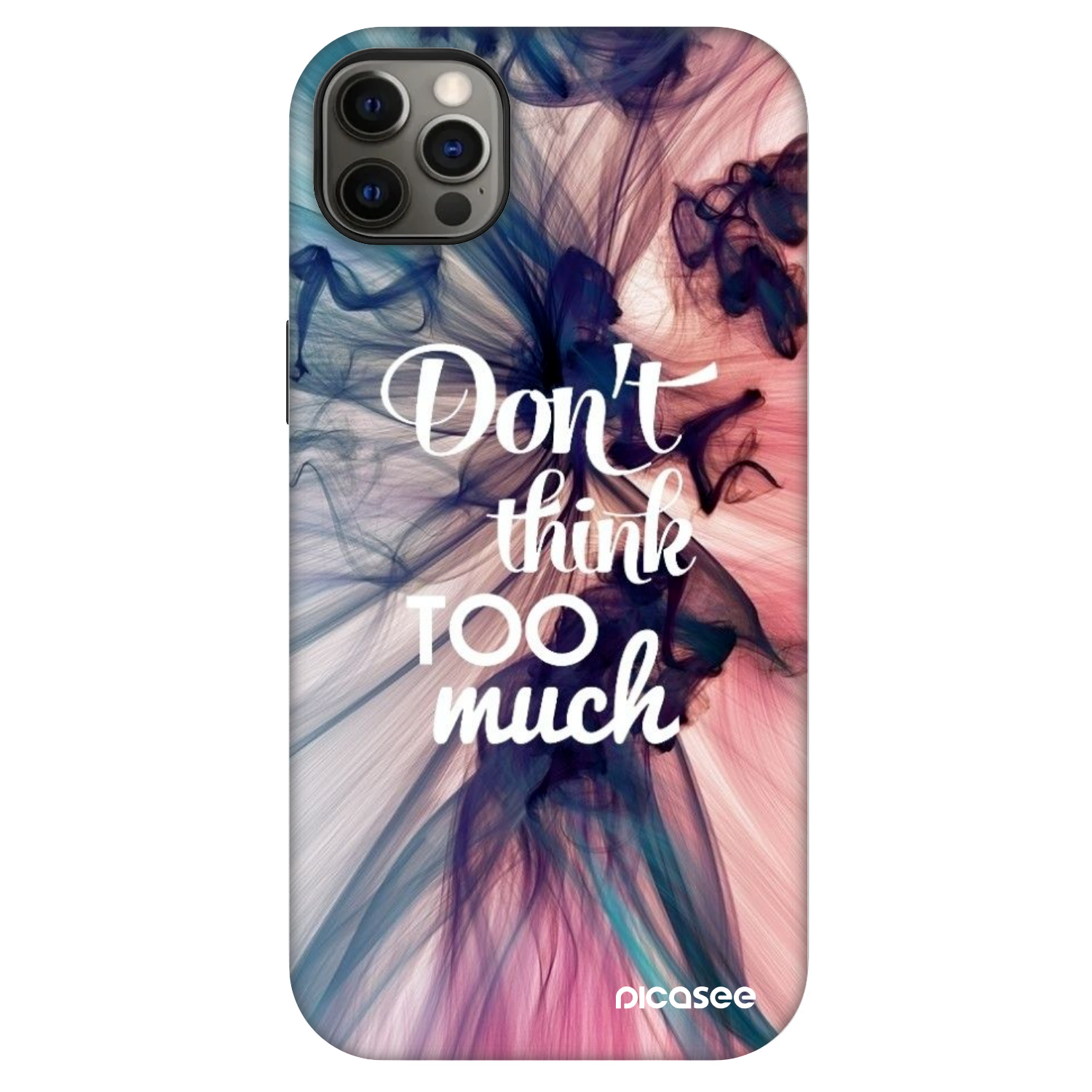 Picasee Fashion Case MagSafe za Apple iPhone 12 Pro Max - Don't think TOO much