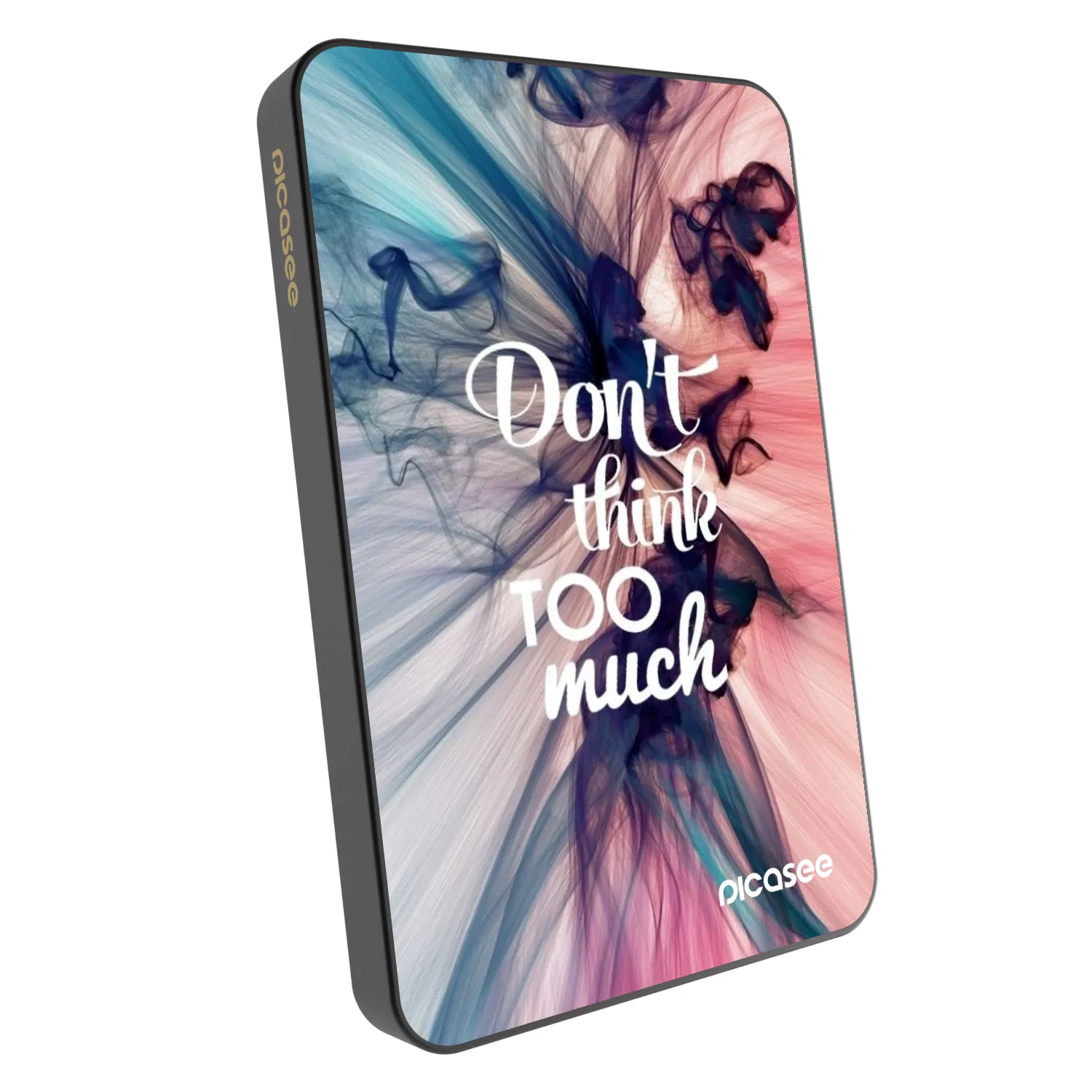 Picasee Prijenosni punjač s MagSafe 5 000 mAh Sivo - Don't think TOO much