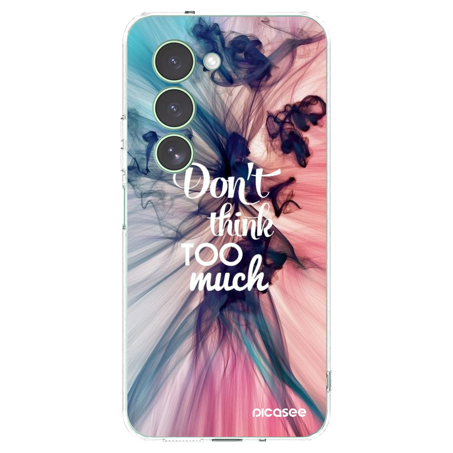 Picasee silikonska prozirna maskica za Xiaomi Redmi 15 5G - Don't think TOO much