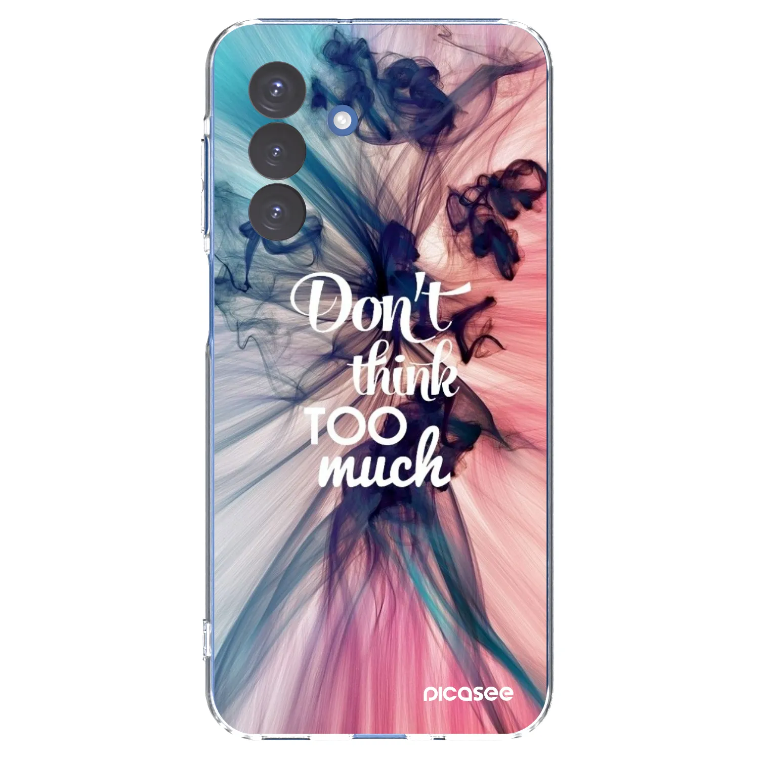 Picasee silikonska prozirna maskica za Samsung Galaxy A17 5G - Don't think TOO much