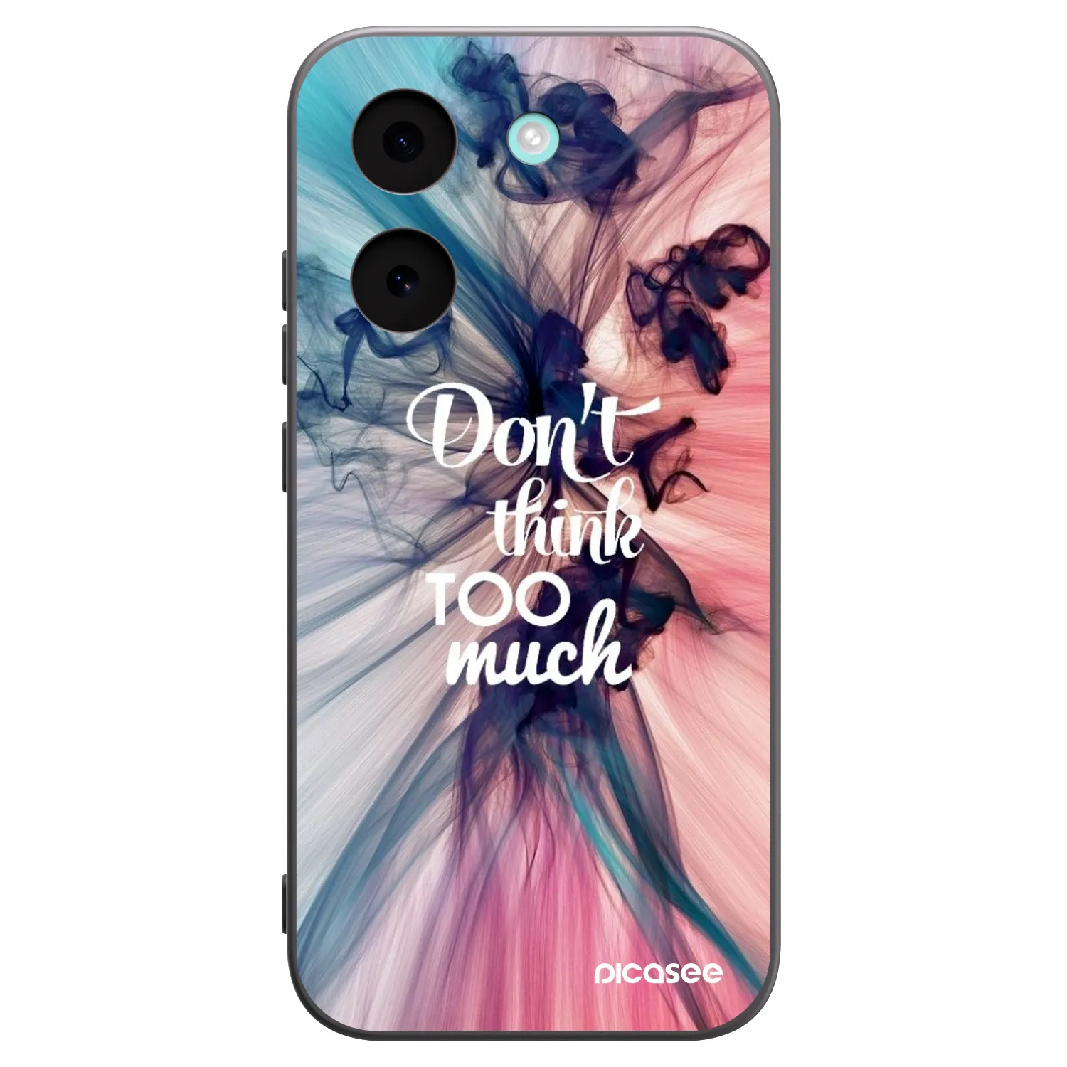 Picasee crna silikonska maskica za Xiaomi Poco X8 Pro - Don't think TOO much