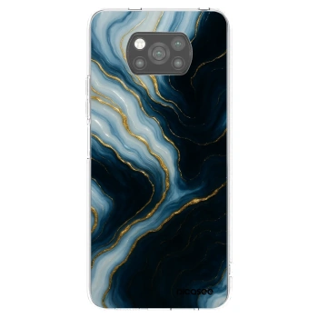 Picasee crna silikonska maskica za Xiaomi Poco X3 - Luna