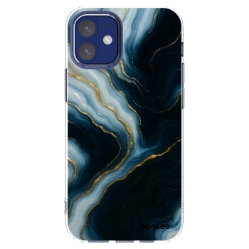 Picasee silikonska prozirna maskica za Apple iPhone 12 mini - Luna