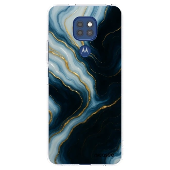 Picasee silikonska prozirna maskica za Motorola Moto G9 Play - Luna