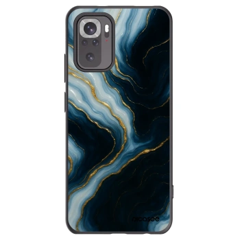 Picasee crna silikonska maskica za Xiaomi Redmi Note 10 - Luna