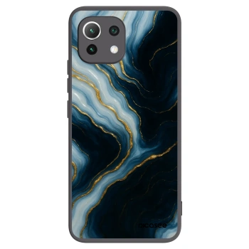 Picasee crna silikonska maskica za Xiaomi Mi 11 Lite - Luna