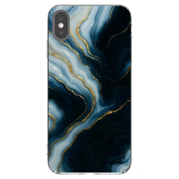 Picasee silikonska prozirna maskica za Apple iPhone XS Max - Luna