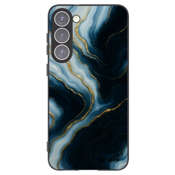 Picasee crna silikonska maskica za Samsung Galaxy S23+ 5G - Luna