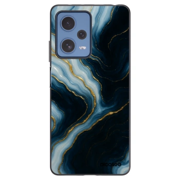 Picasee crna silikonska maskica za Xiaomi Redmi Note 12 Pro 5G - Luna