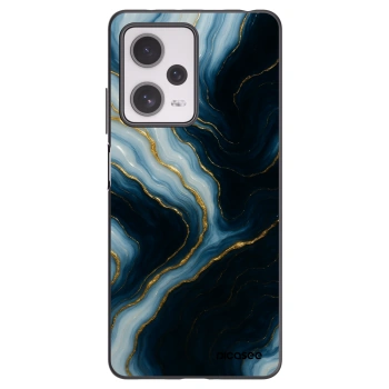 Picasee crna silikonska maskica za Xiaomi Redmi Note 12 Pro+ 5G - Luna