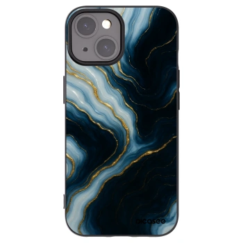 Picasee crna silikonska maskica za Apple iPhone 15 - Luna