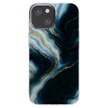 Picasee silikonska prozirna maskica za Apple iPhone 15 - Luna