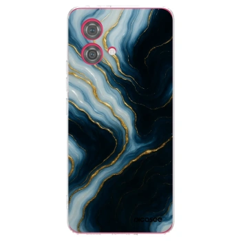 Picasee silikonska prozirna maskica za Motorola Moto G84 5G - Luna