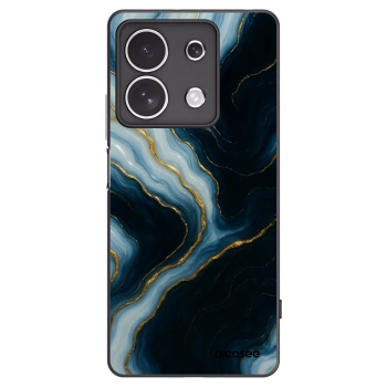 Picasee crna silikonska maskica za Xiaomi Redmi Note 13 4G - Luna