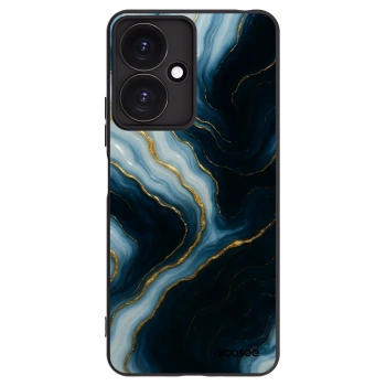 Picasee crna silikonska maskica za Xiaomi Redmi 13C 5G - Luna