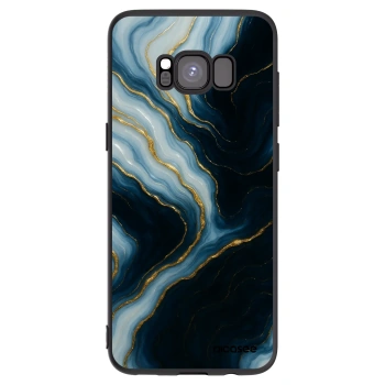 Picasee crna silikonska maskica za Samsung Galaxy S8 G950F - Luna