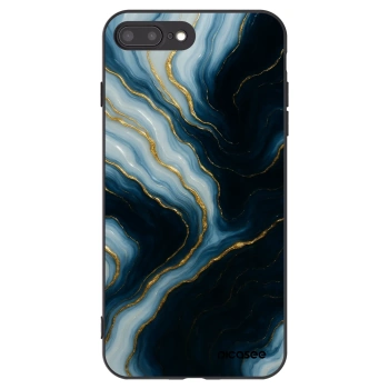 Picasee crna silikonska maskica za Apple iPhone 7 Plus - Luna