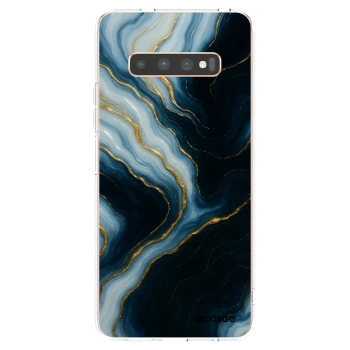 Picasee silikonska prozirna maskica za Samsung Galaxy S10 Plus G975 - Luna