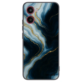 Picasee crna silikonska maskica za Motorola Moto G05 - Luna