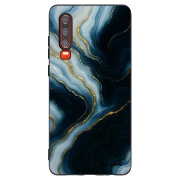 Picasee crna silikonska maskica za Huawei P30 - Luna
