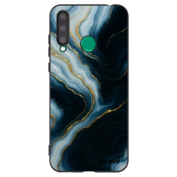 Picasee crna silikonska maskica za Honor 20 Lite - Luna