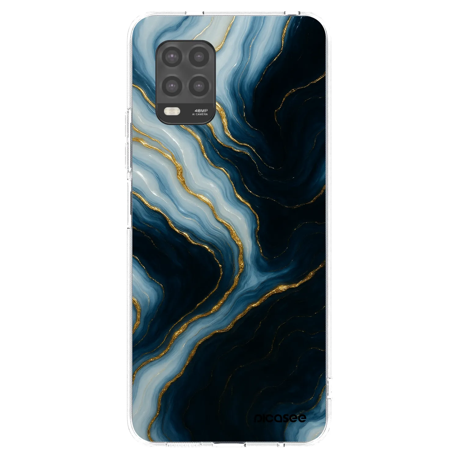 Picasee silikonska prozirna maskica za Xiaomi Mi 10 Lite - Luna