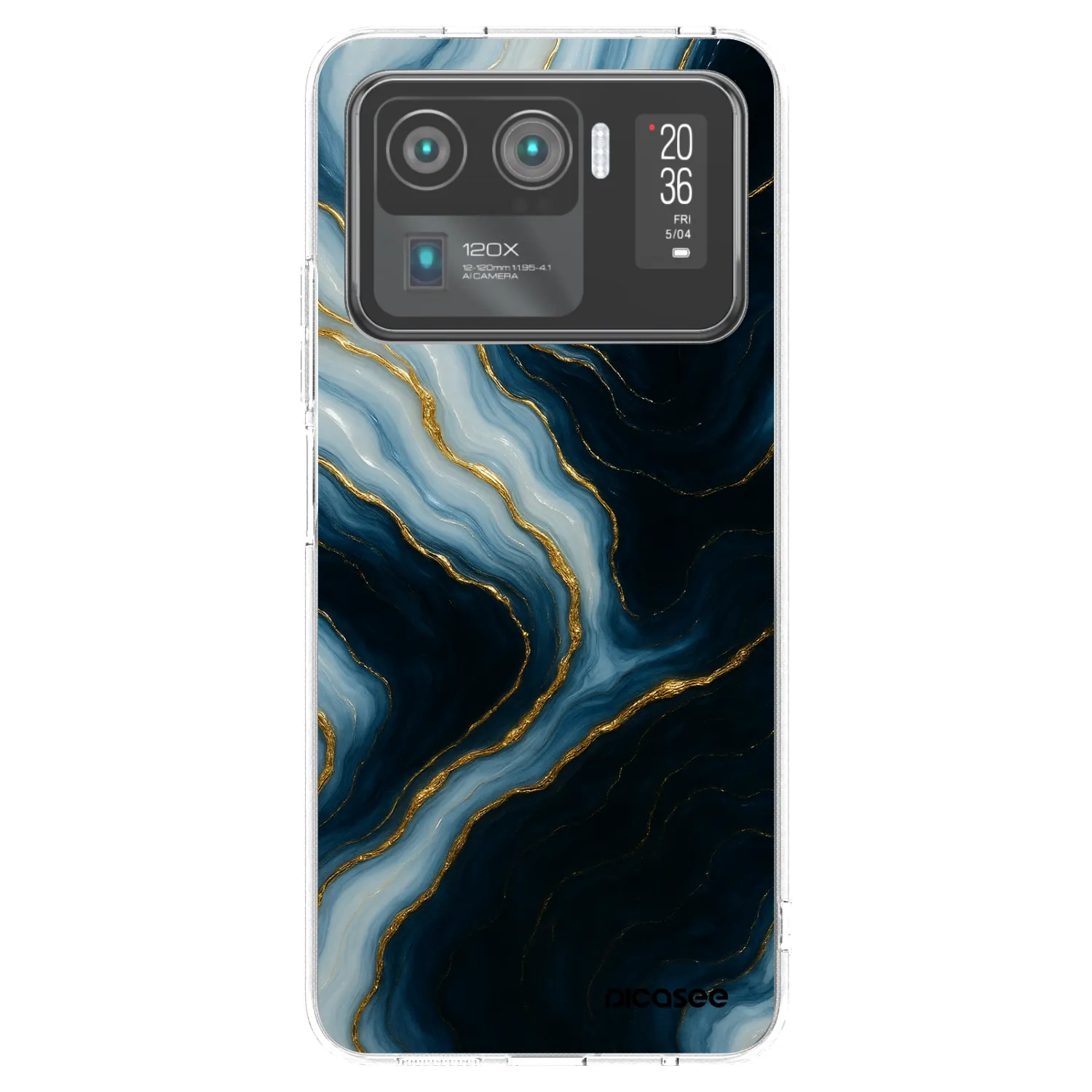 Picasee silikonska prozirna maskica za Xiaomi Mi 11 Ultra - Luna