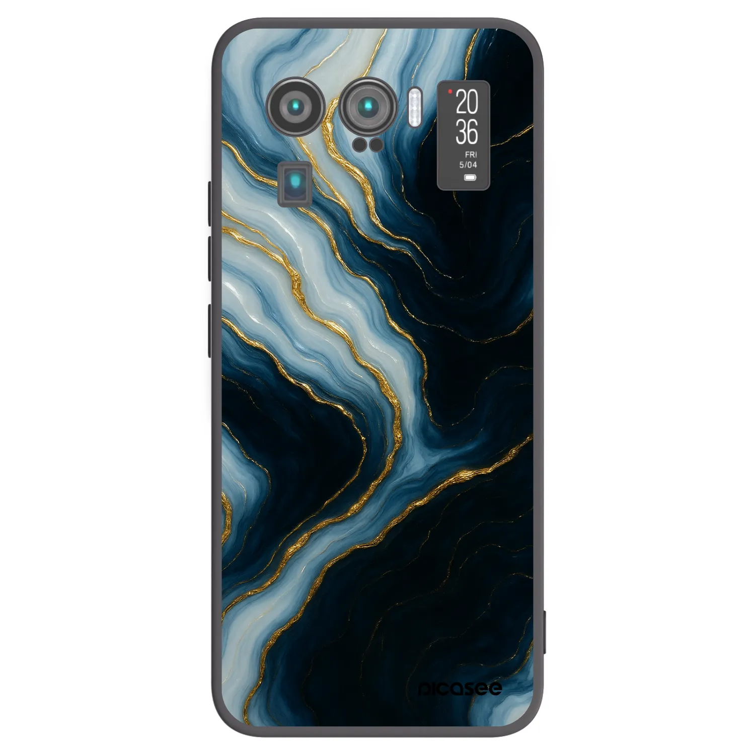 Picasee crna silikonska maskica za Xiaomi Mi 11 Ultra - Luna