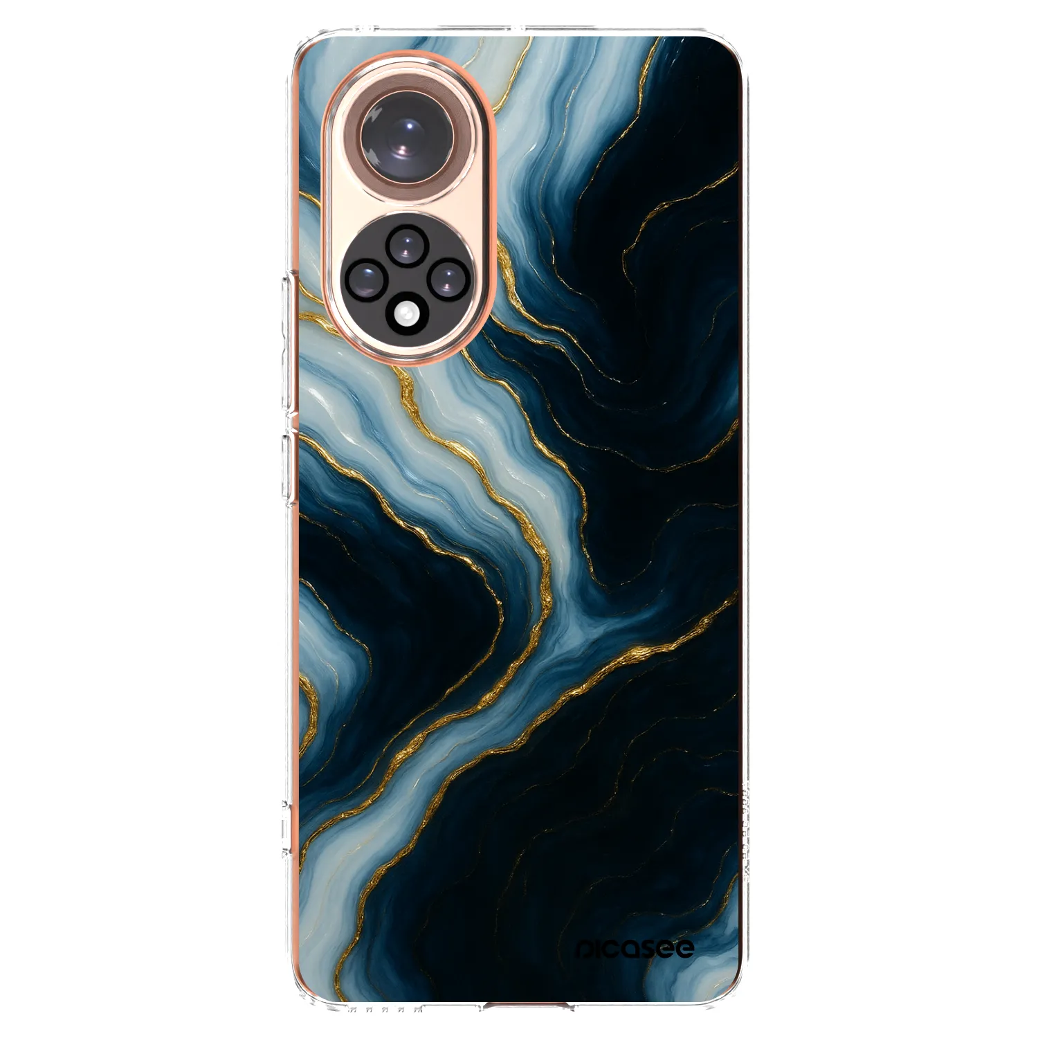 Picasee silikonska prozirna maskica za Huawei Nova 9 - Luna