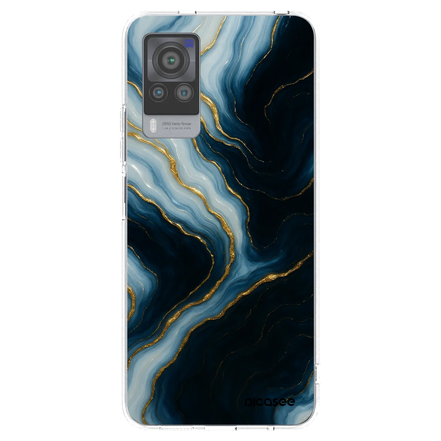 Picasee silikonska prozirna maskica za Vivo X60 Pro 5G - Luna