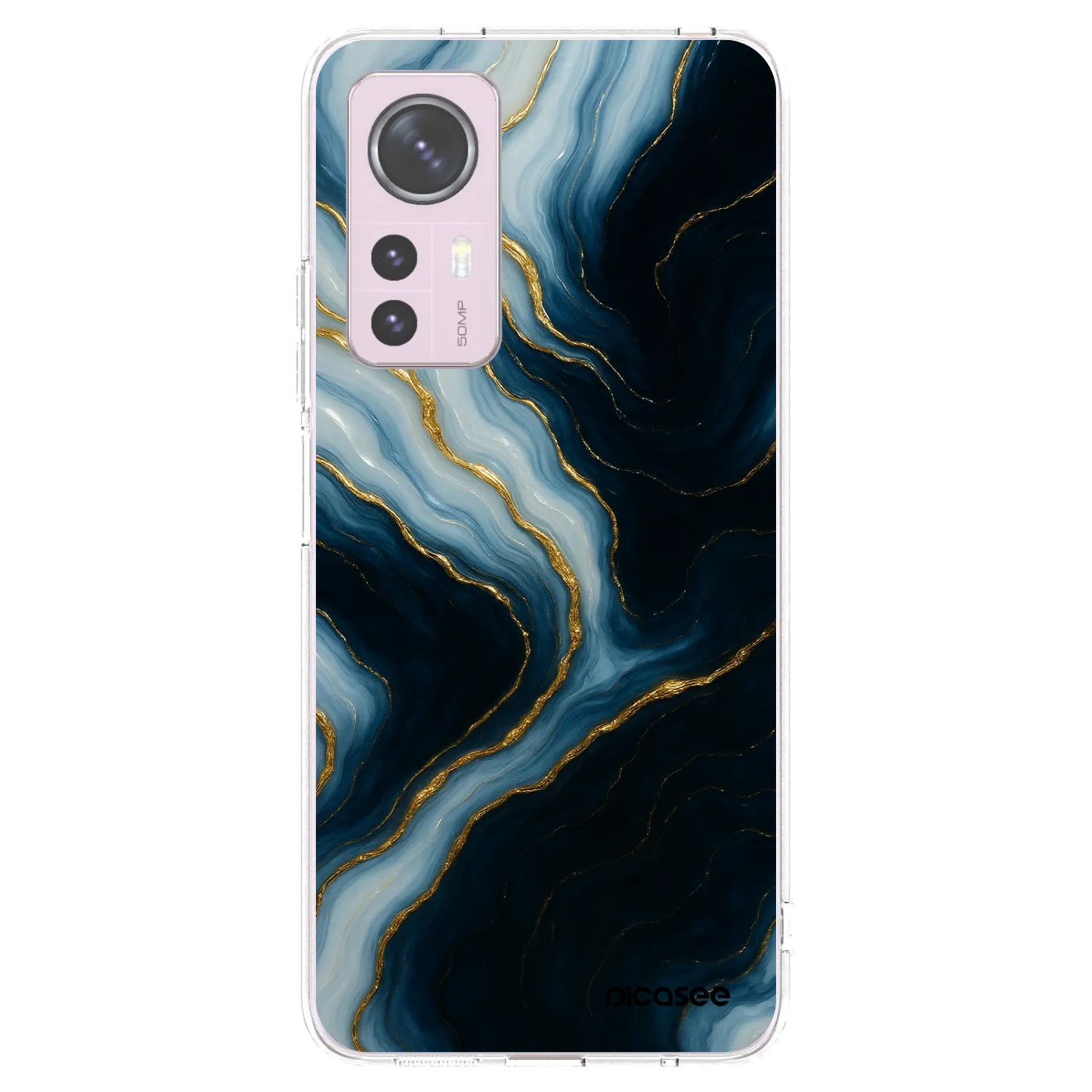 Picasee silikonska prozirna maskica za Xiaomi 12 - Luna