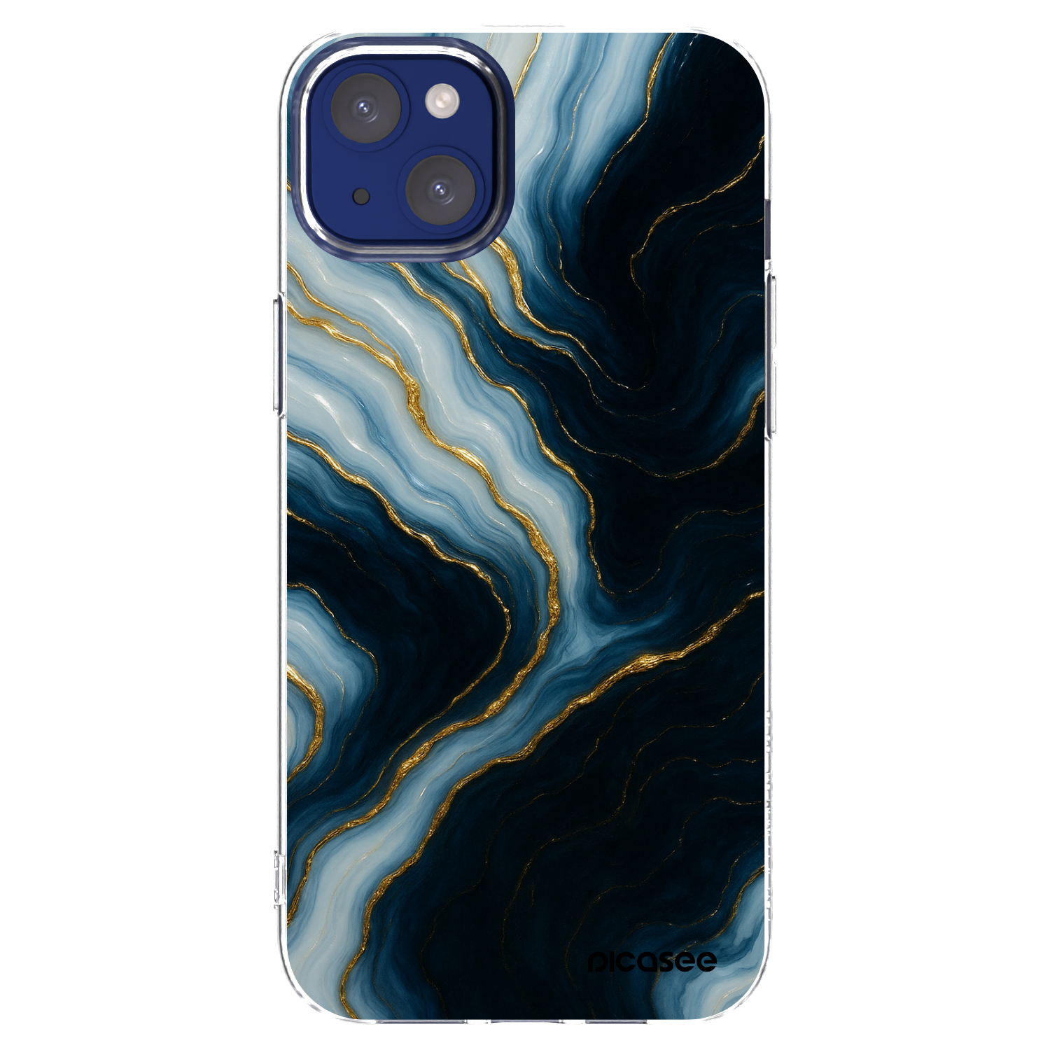 Picasee silikonska prozirna maskica za Apple iPhone 14 Plus - Luna