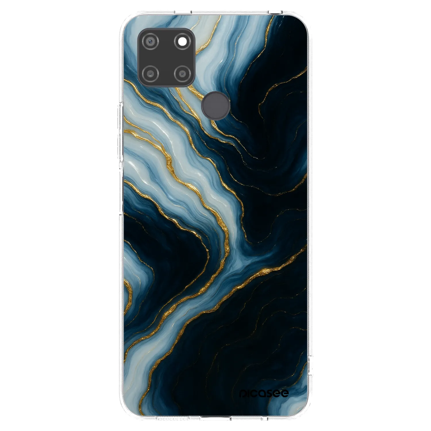 Picasee silikonska prozirna maskica za Realme C21Y - Luna