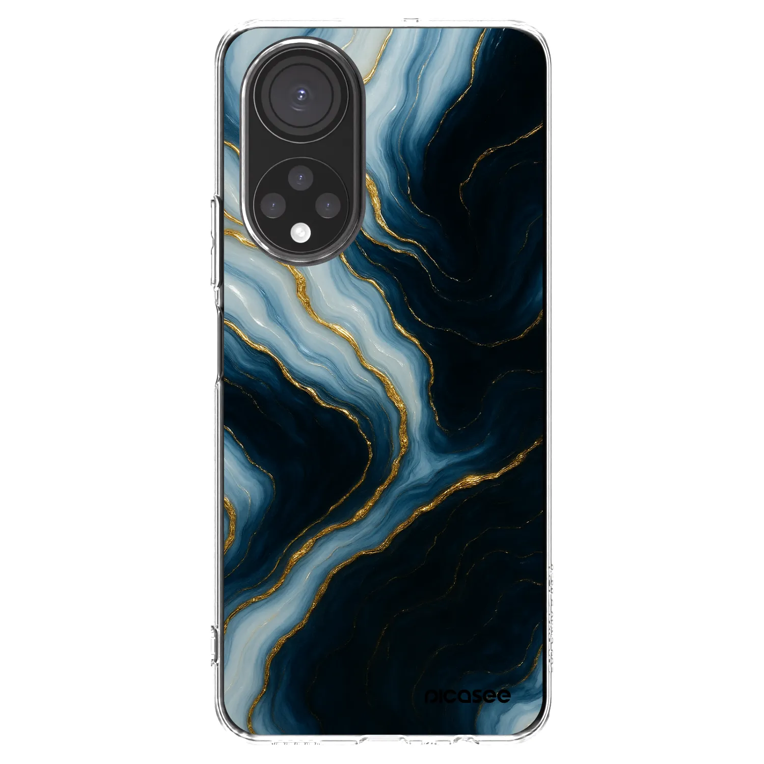 Picasee silikonska prozirna maskica za Honor X7 - Luna