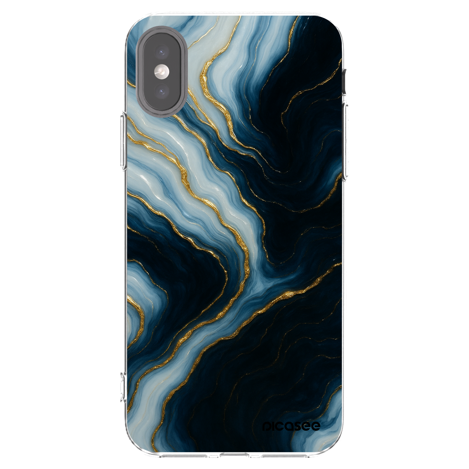 Picasee silikonska prozirna maskica za Apple iPhone X/XS - Luna