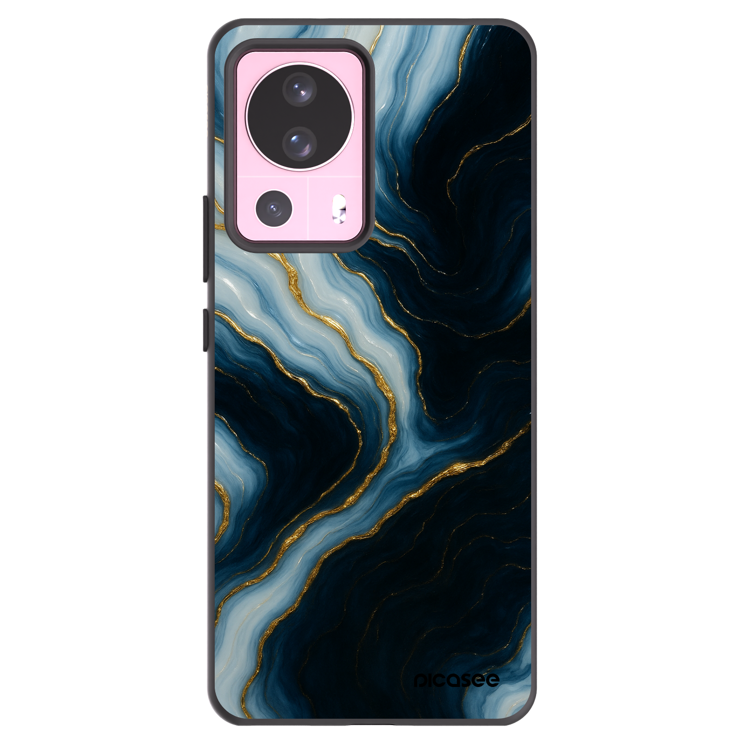Picasee crna silikonska maskica za Xiaomi 13 Lite - Luna