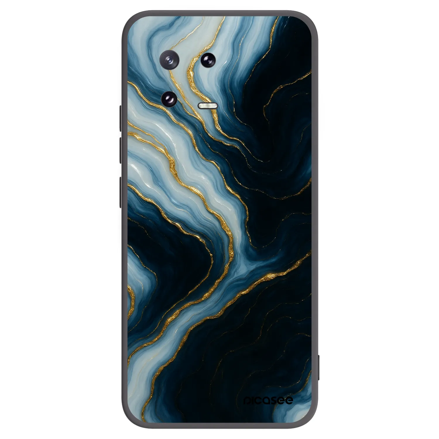 Picasee crna silikonska maskica za Xiaomi 13 Pro - Luna